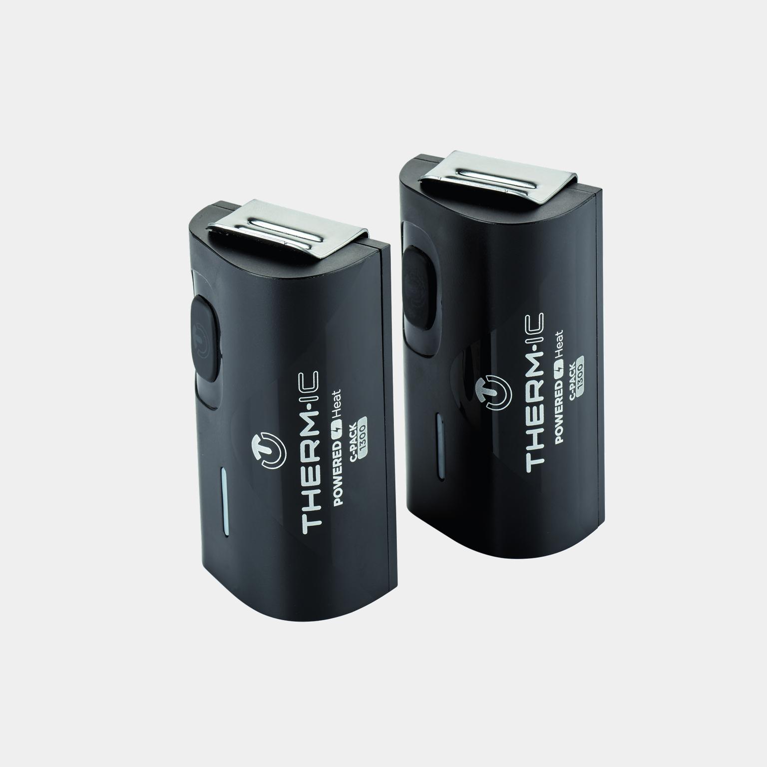 C-Pack 1300 24/25, batteripakke til varmesåler - Svart