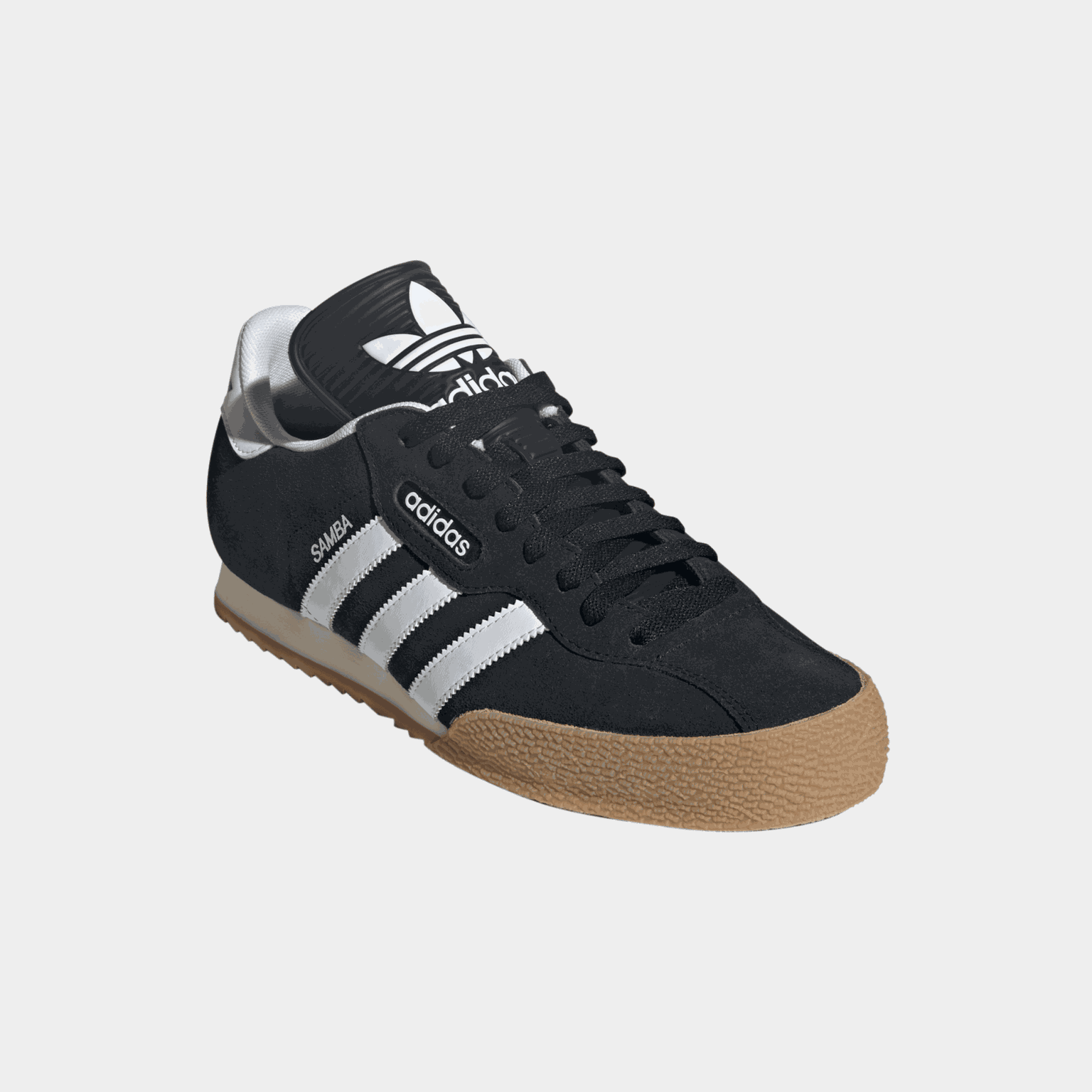  Chaussures décontractées Samba en daim noir pour homme
