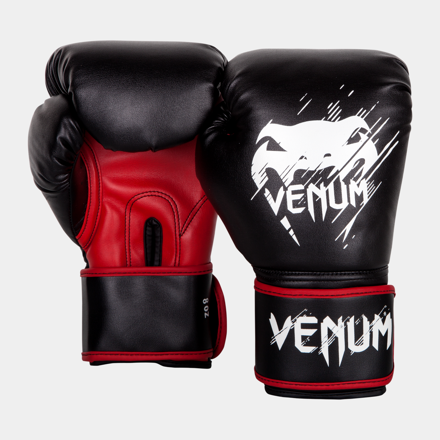  Rękawice bokserskie Venum Contender dla dzieci – czarno-czerwone – 113 g, Rękawice bokserskie dla dzieci – czarne