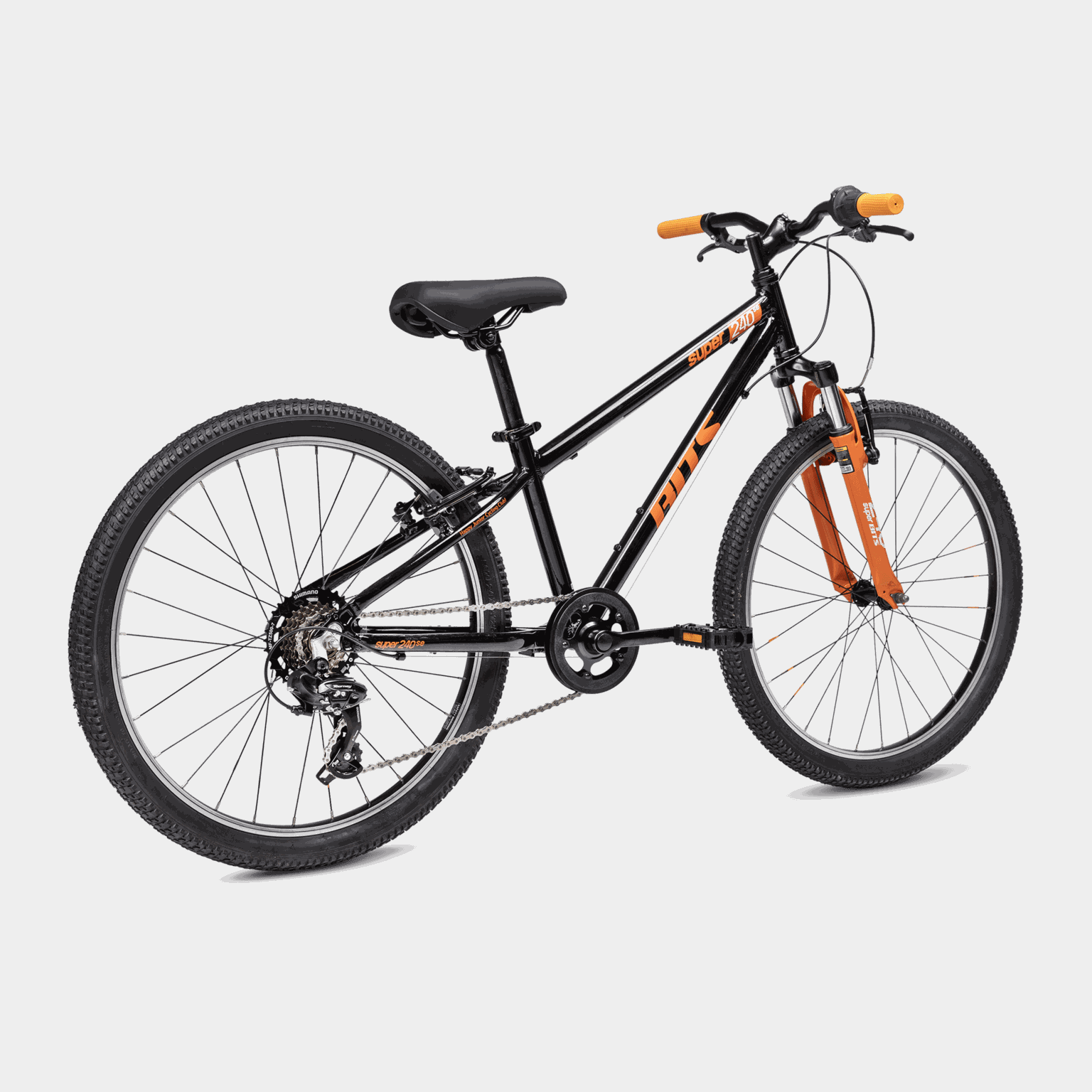 Super 240 Alu 25, VTT Junior - Noir