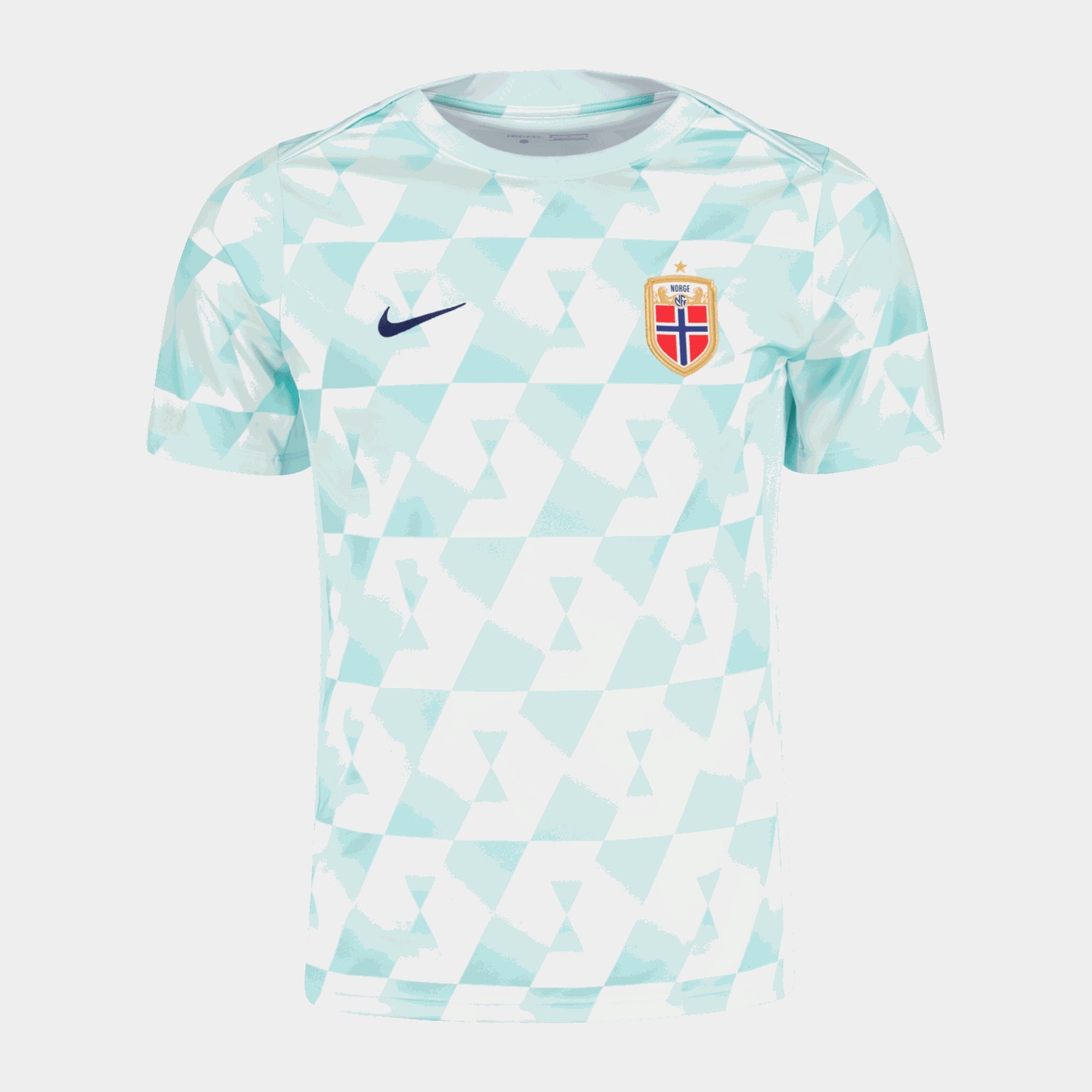 Conjunto de treino masculino Norway Academy Pro Dri-FIT de manga curta - Azul