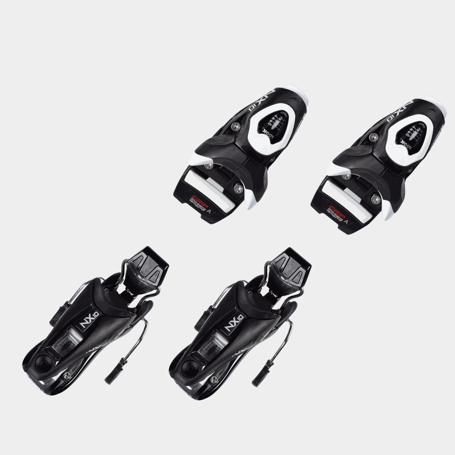 Fixações de esqui Alpine NX 10 GW B83 24/25, fixações para fora de estrada, unissex - preto