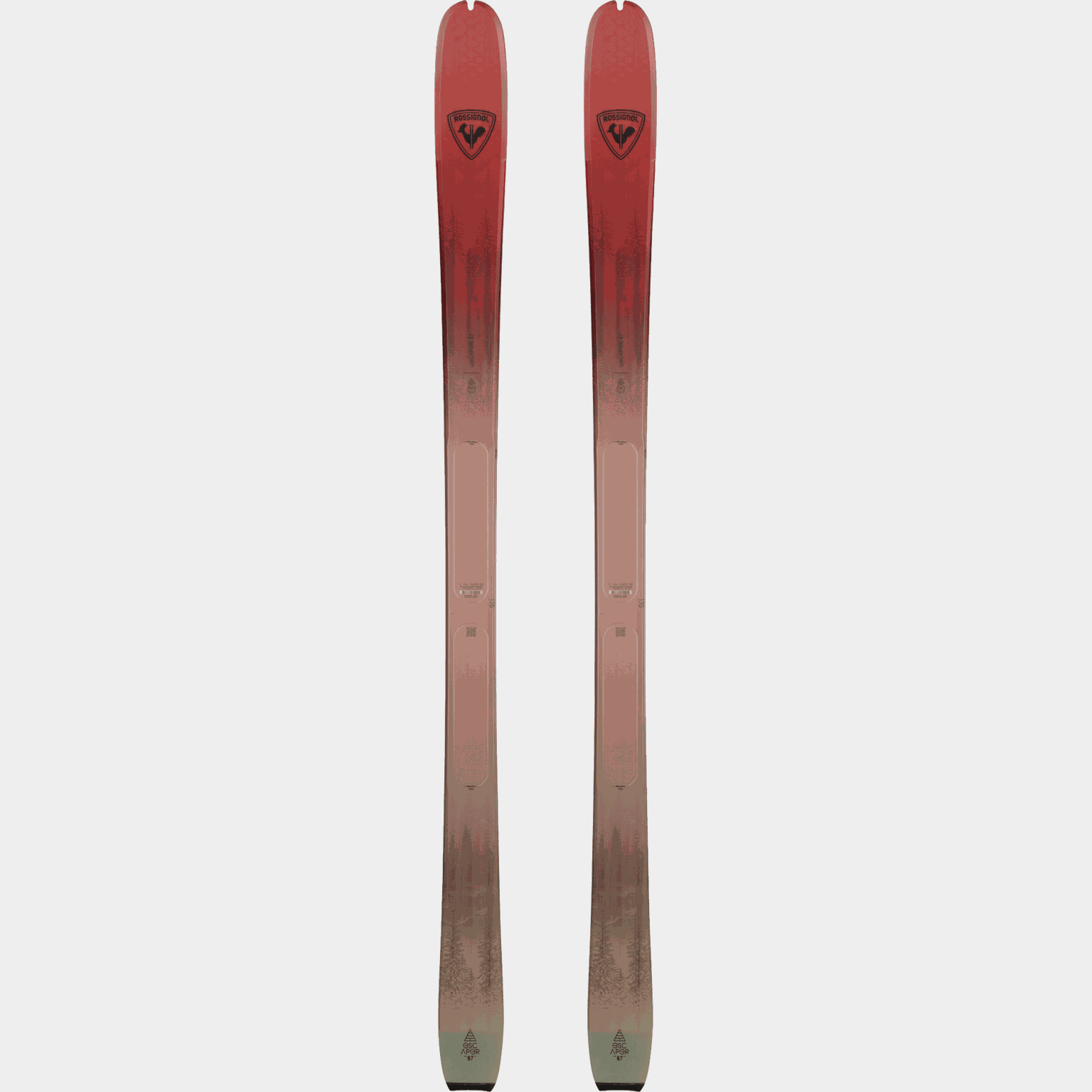 Esquis de touring feminino ESCAPER 87 OPEN 24/25 - multicoloridos