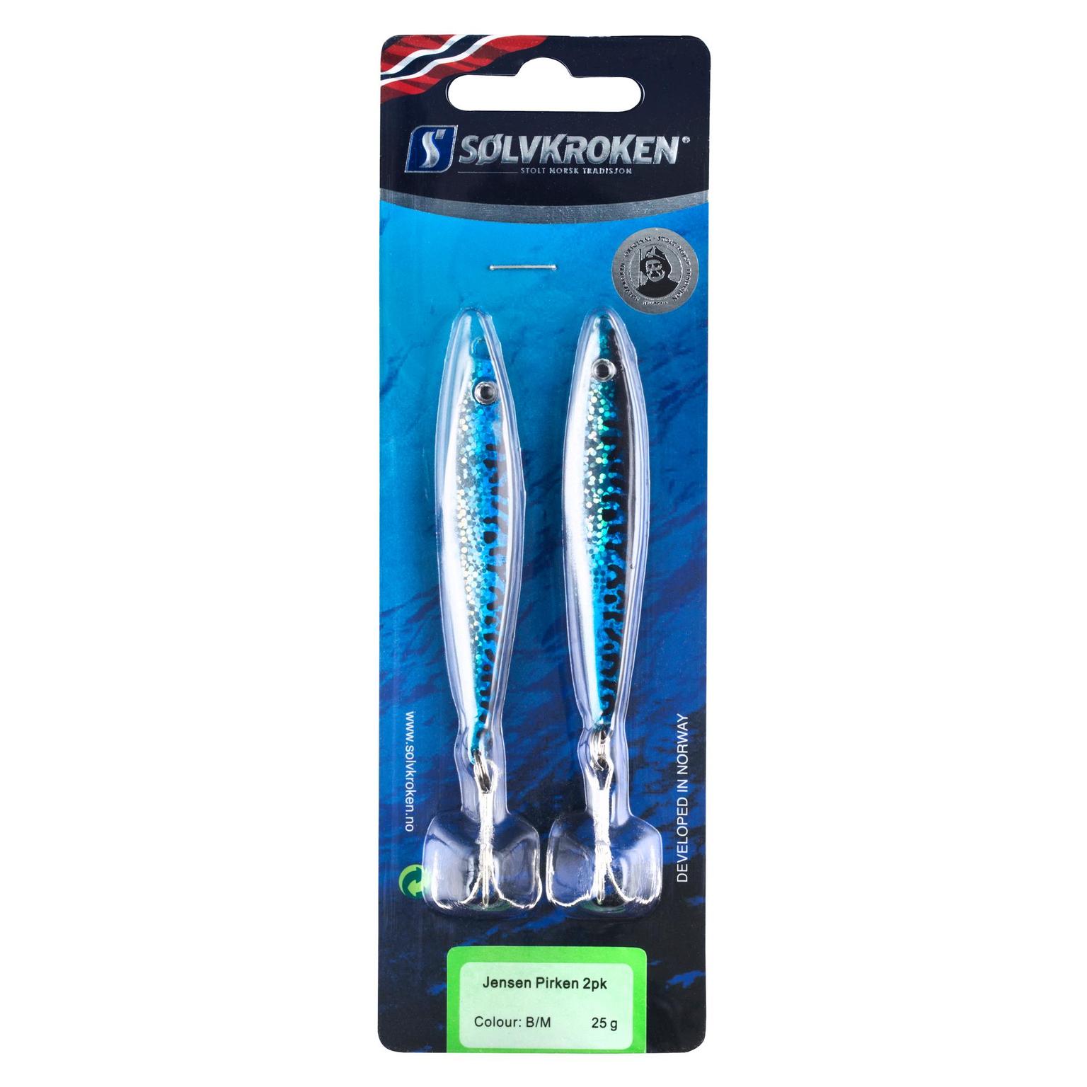 Conjunto de 2 iscas Jensen Pirken 40g B/M
