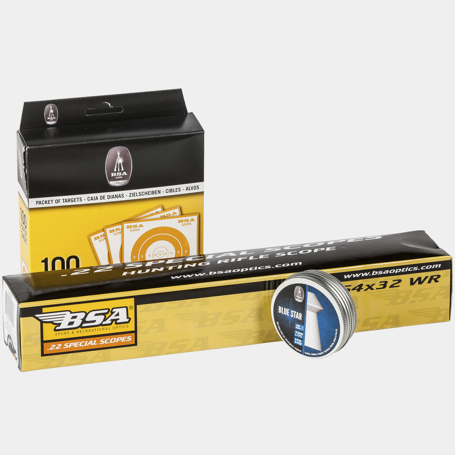 BSA Comet Evo Silentium 4,5 mm PACK 24J, Luftgewehr-Packung -