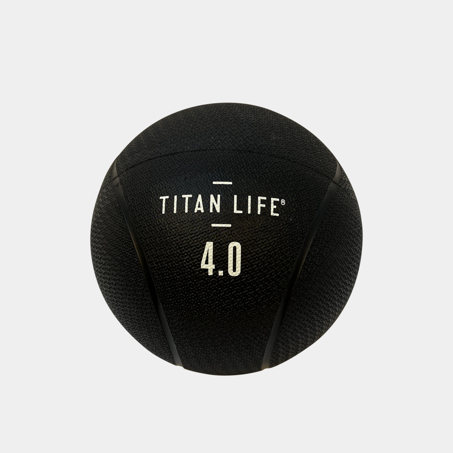 Medicine Ball 4 kg, medisinball - Svart