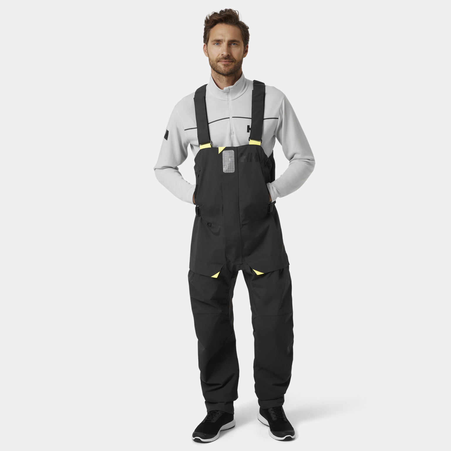  Pantalón con bratelle Skagen Offshore, Herren-Segelhose - Grigio