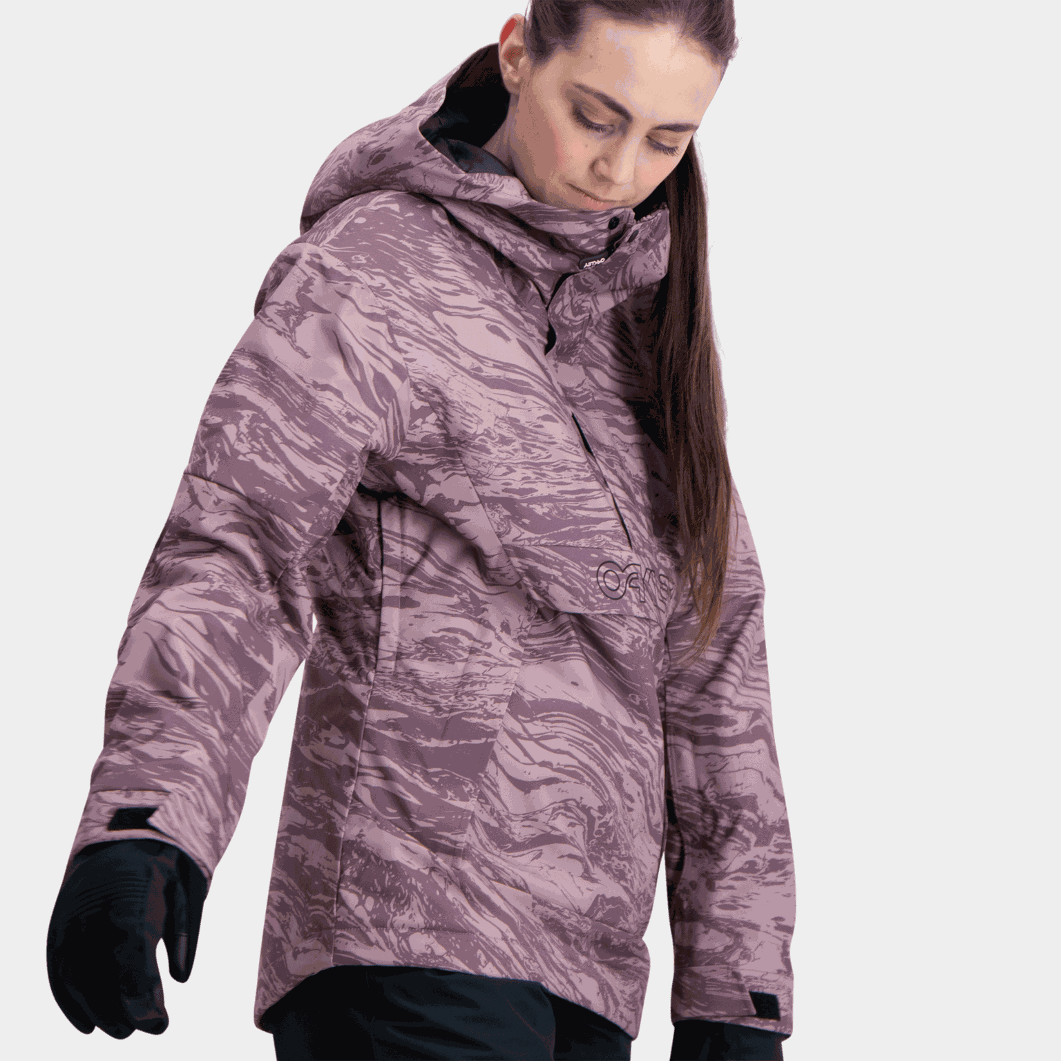 Alpine TNP TBP 24/25 geïsoleerde anorak snowboardjas, dames anorakjas - meerkleurig
