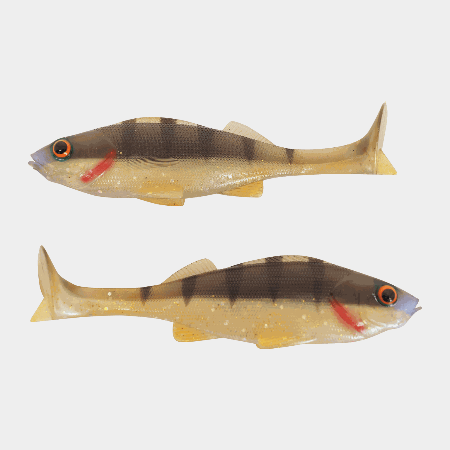  Original abborrbete 12 cm, 19 g, 2-pack, mjukt bete