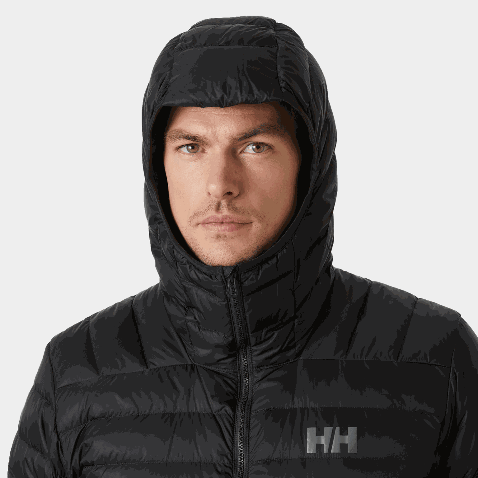  Doudoune à capuche Verglas 2.0, Doudoune homme - Noire