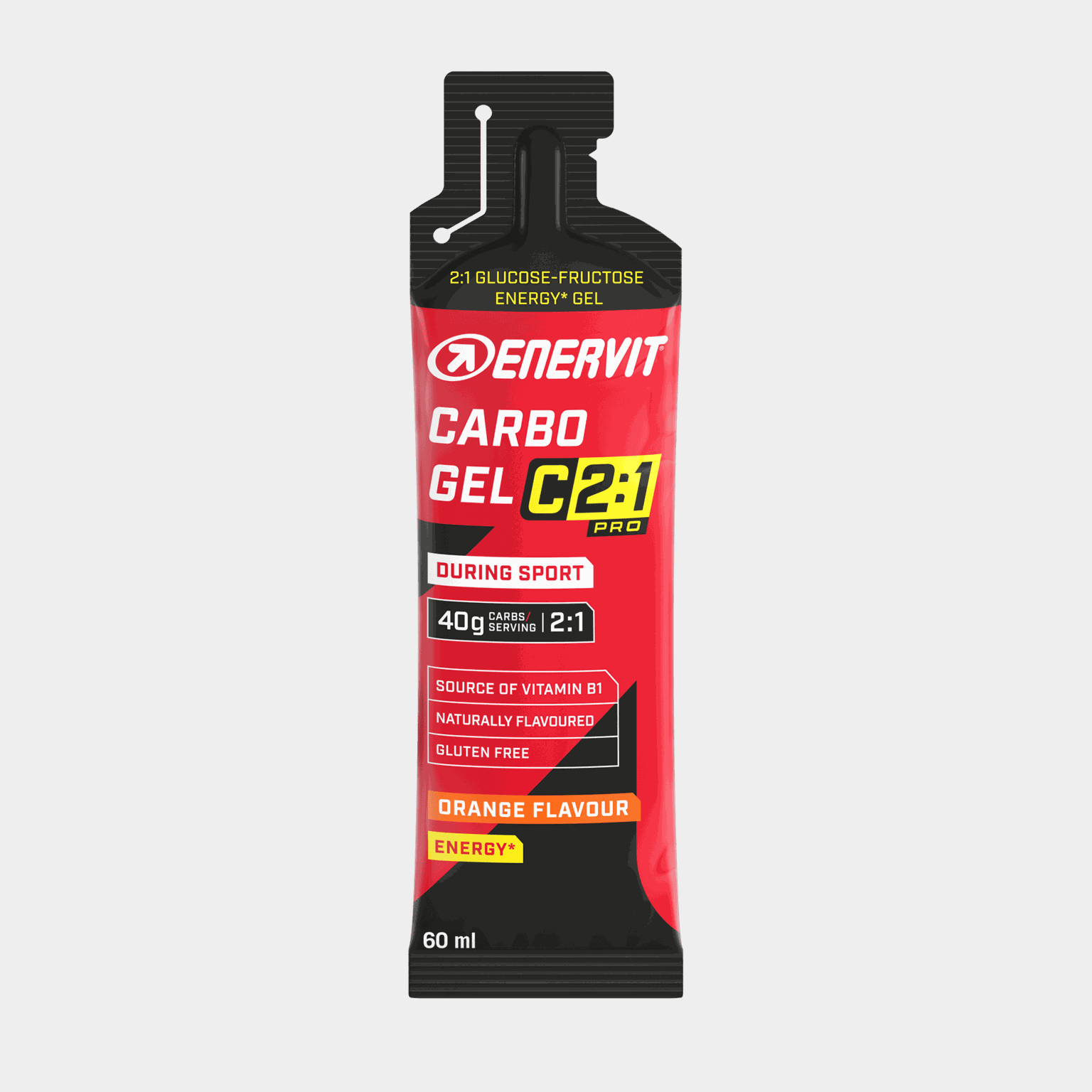 C2:1 PRO Carbogel Laranja 60ml, Energigel -