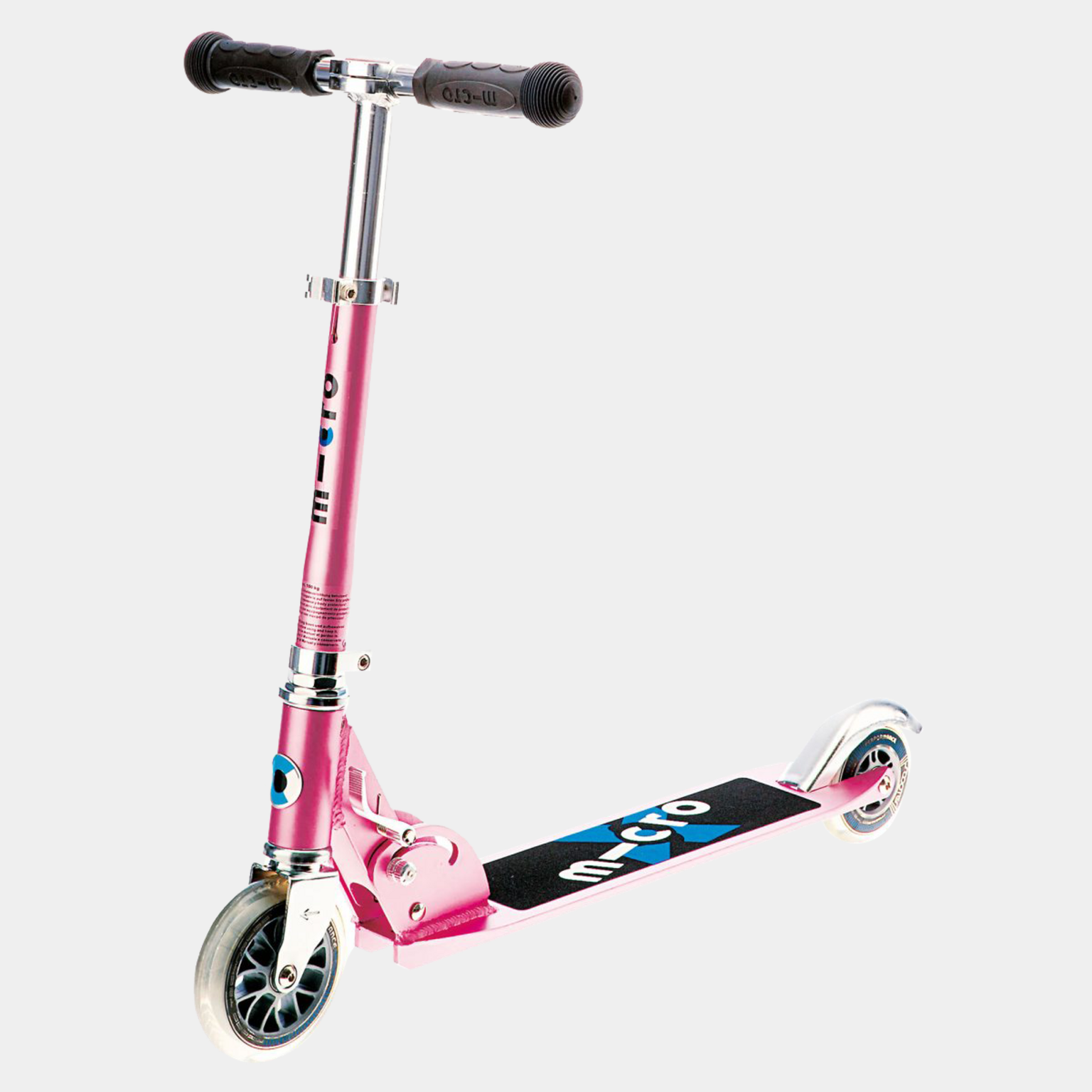 Patinete ultraleve com iluminação LED, patinete