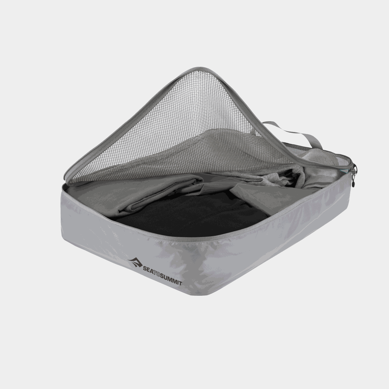 Eco Travellight Ultrasil Garment Mesh Bag L, pakkpose - Rød