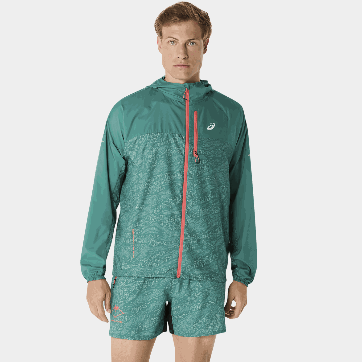 Fujitrail Packable Jacket, treningsjakke, herre - Grønn