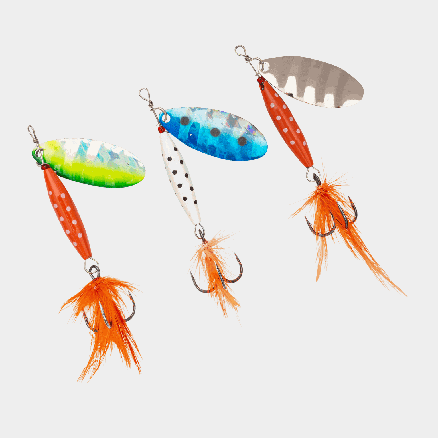Reflex LF 3-Pack 18gr, spinnersett -