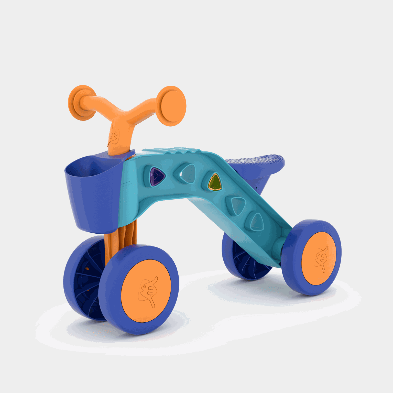  Itsibiti Blocks, uma bicicleta sem pedais