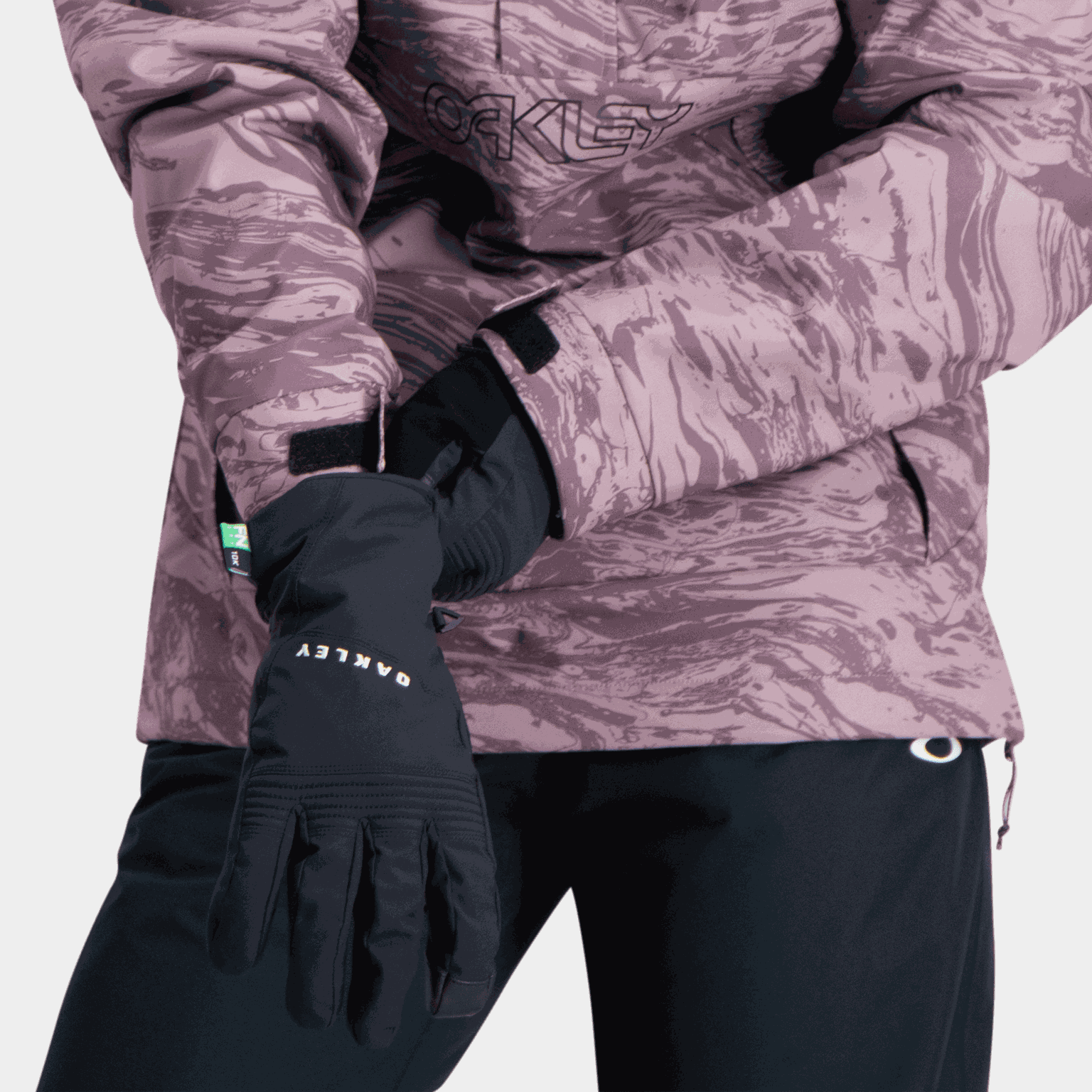  Gants de ski et de snowboard Alpine Glove Roundhouse Short 24/25, unisexes - Noirs