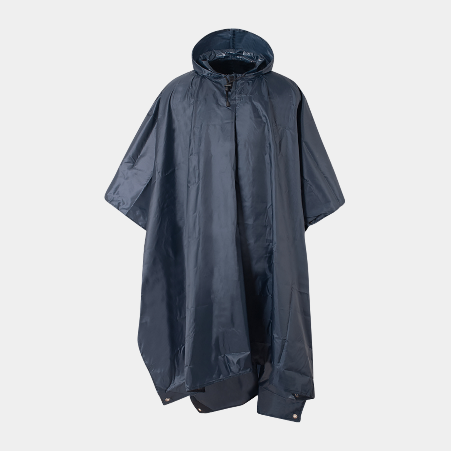 Poncho Men, poncho, herre - Blå
