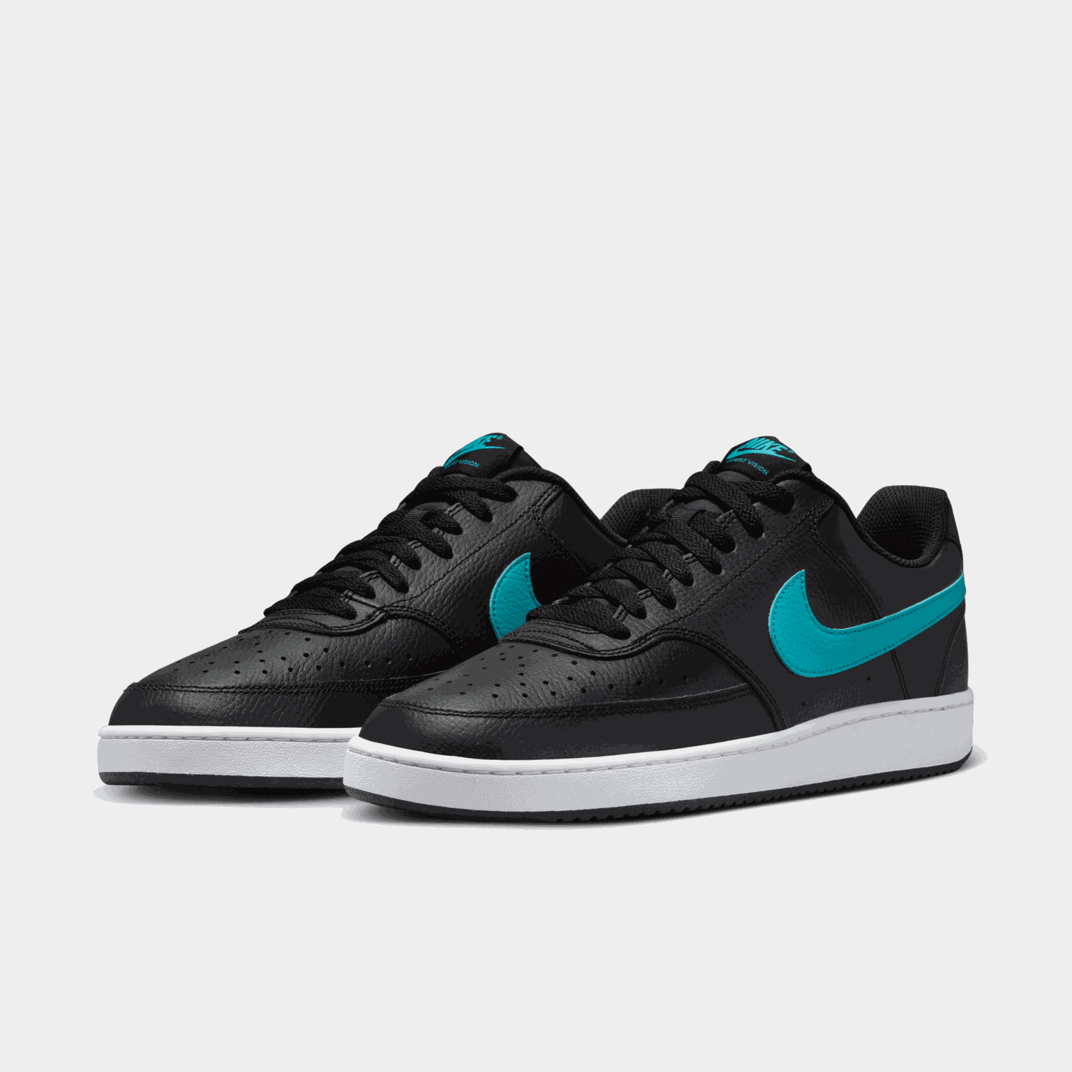 Court Vision Low, sneaker, herre - Svart