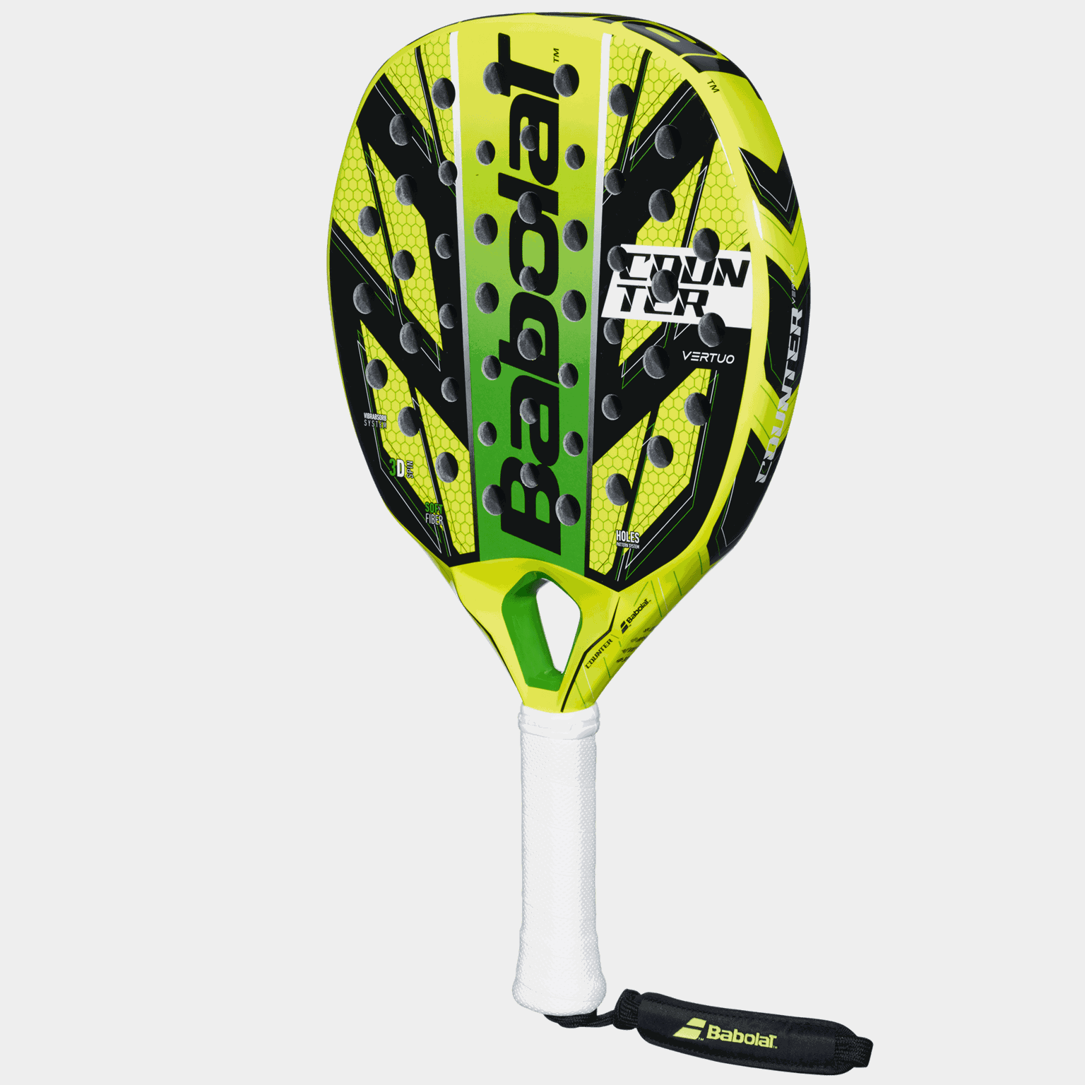  Vertuo Counter 2023 Unisex Padelracket voor beginners – Geel