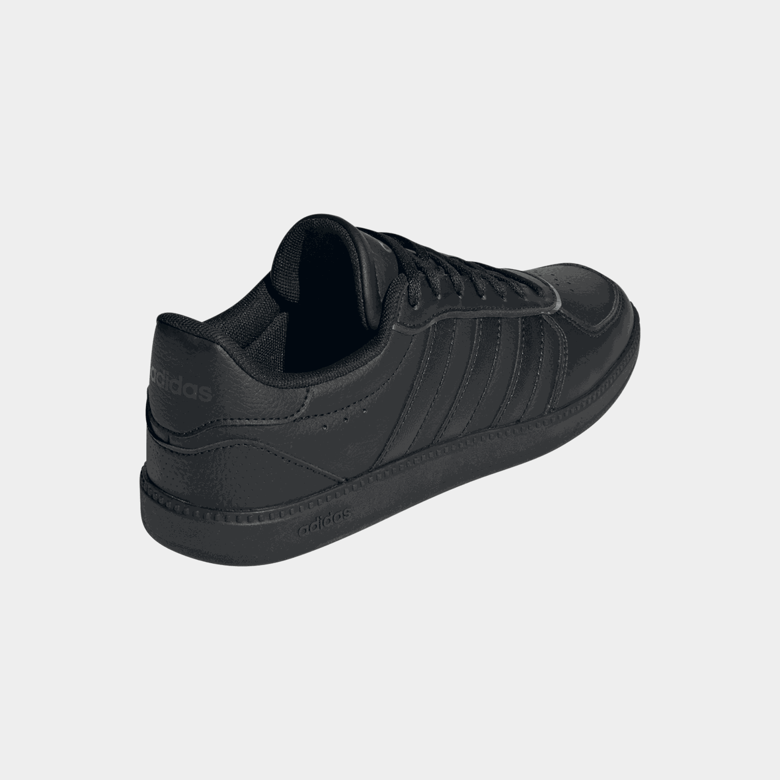  BRS leren sneakers voor dames – Zwart