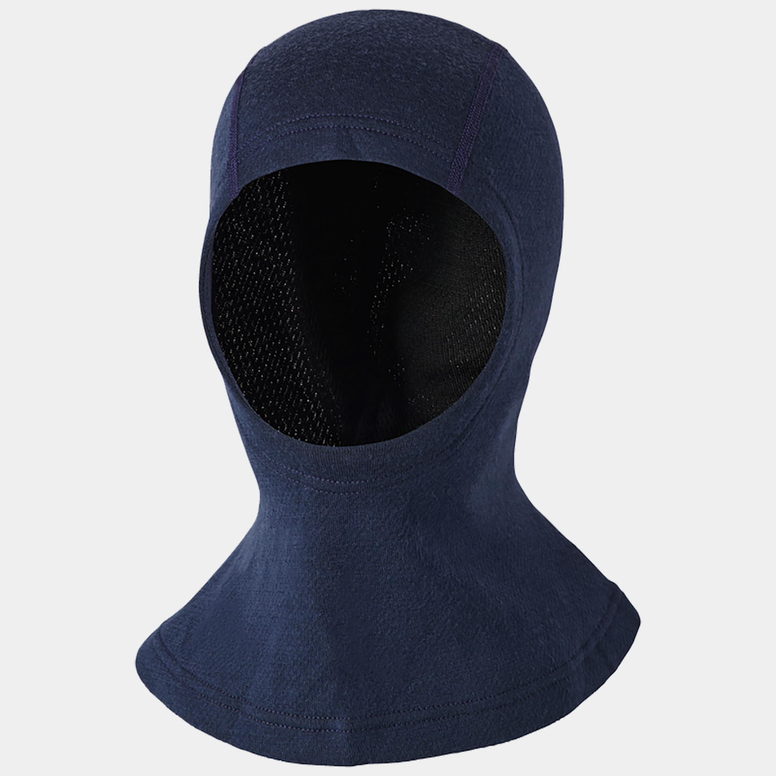 Balaclava Lifa em lã merino, tamanho infantil - azul escuro