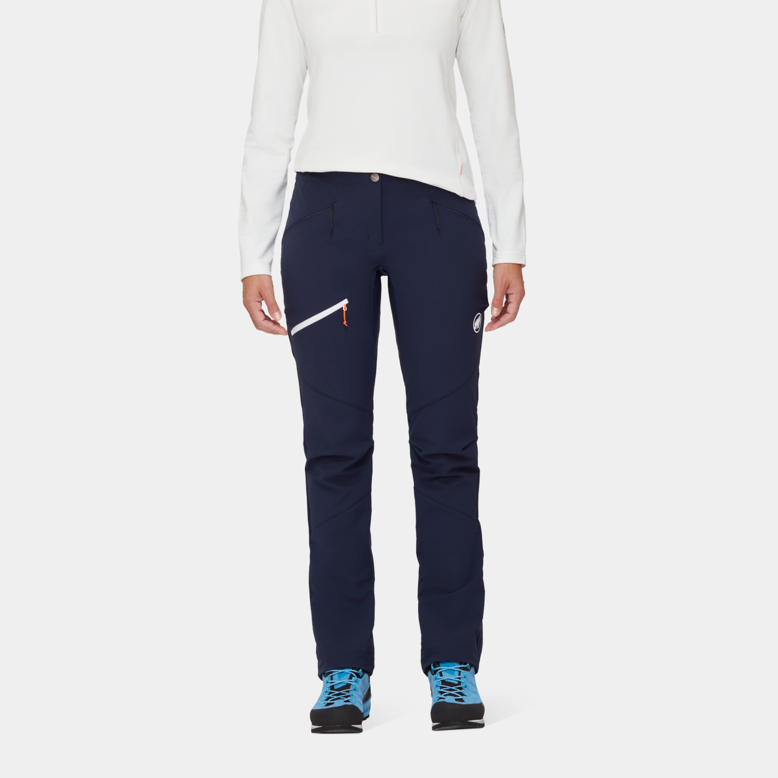 Taiss SO Pants, softshellbukse dame - Blå