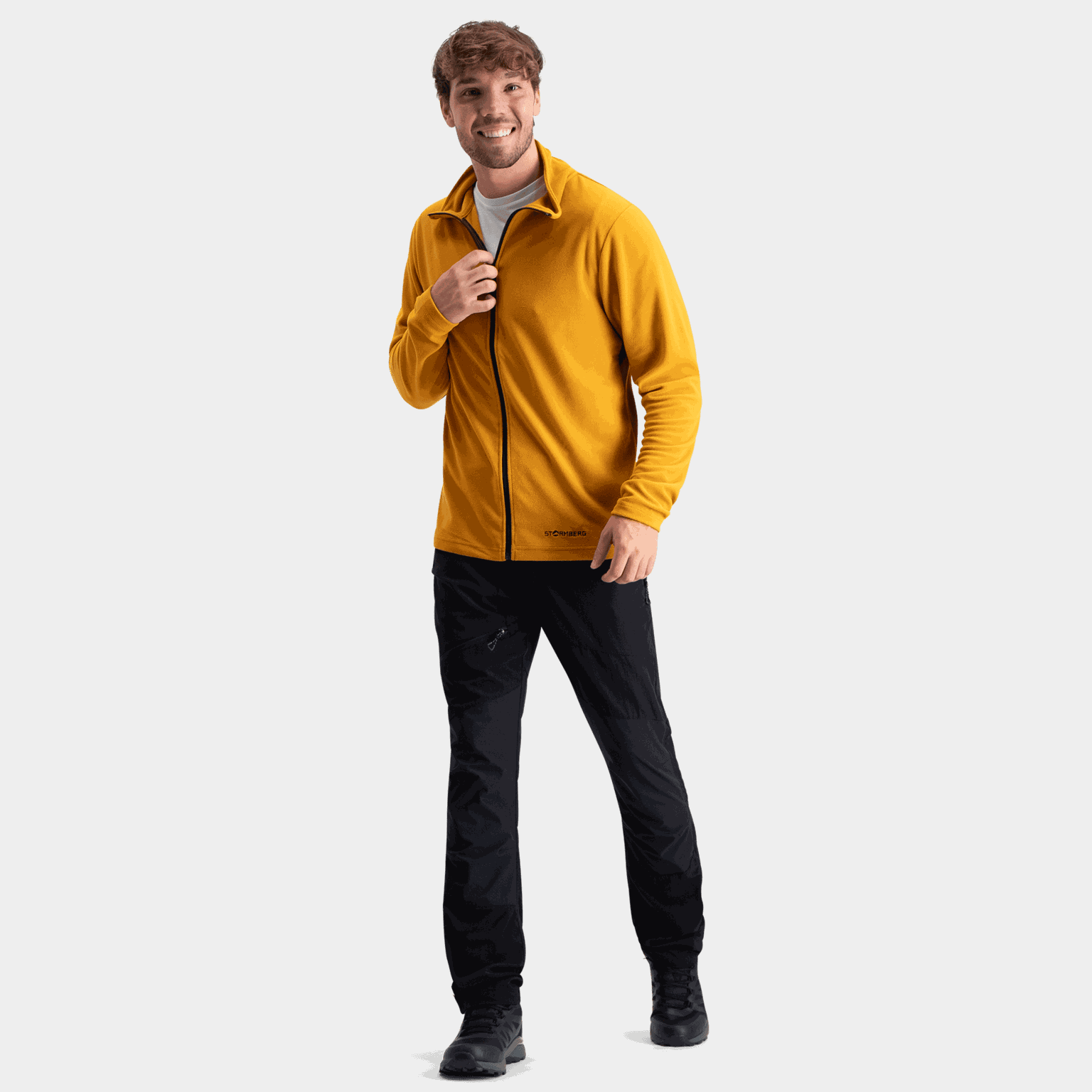 Hesseng fleece bunda, fleecová bunda pro muže