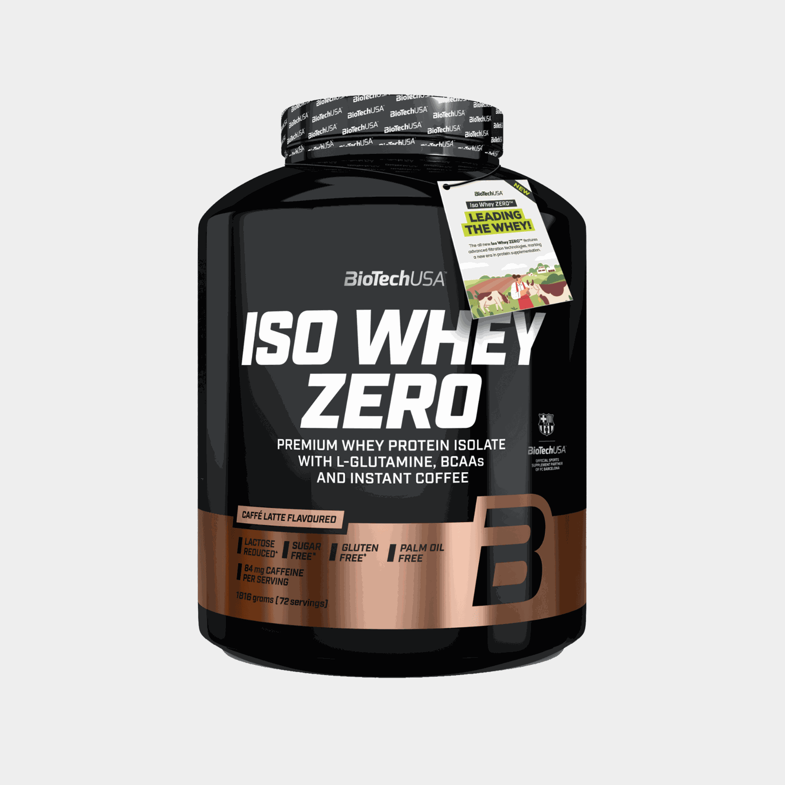  Iso Whey Zero 1816g mléko s příchutí kávy, proteinový prášek -