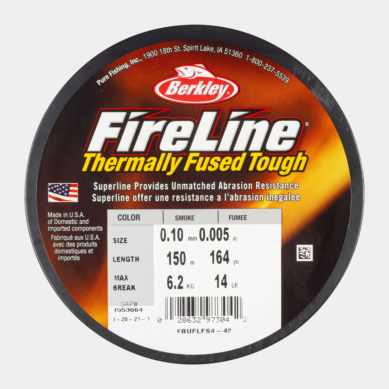 Fireline 150m Rauch, Multifilament -