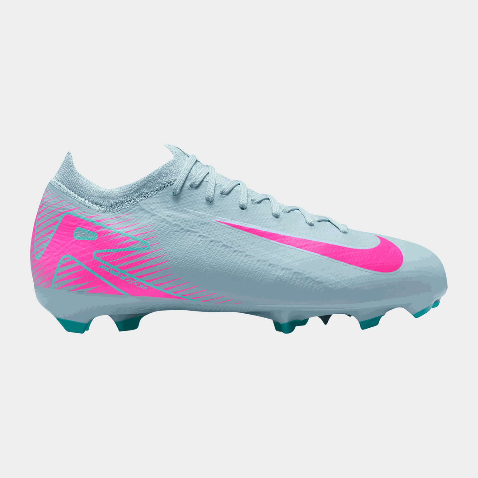 Mercurial Vapor 16 Pro FG Q2 25, fotballsko gress, junior - Turkis