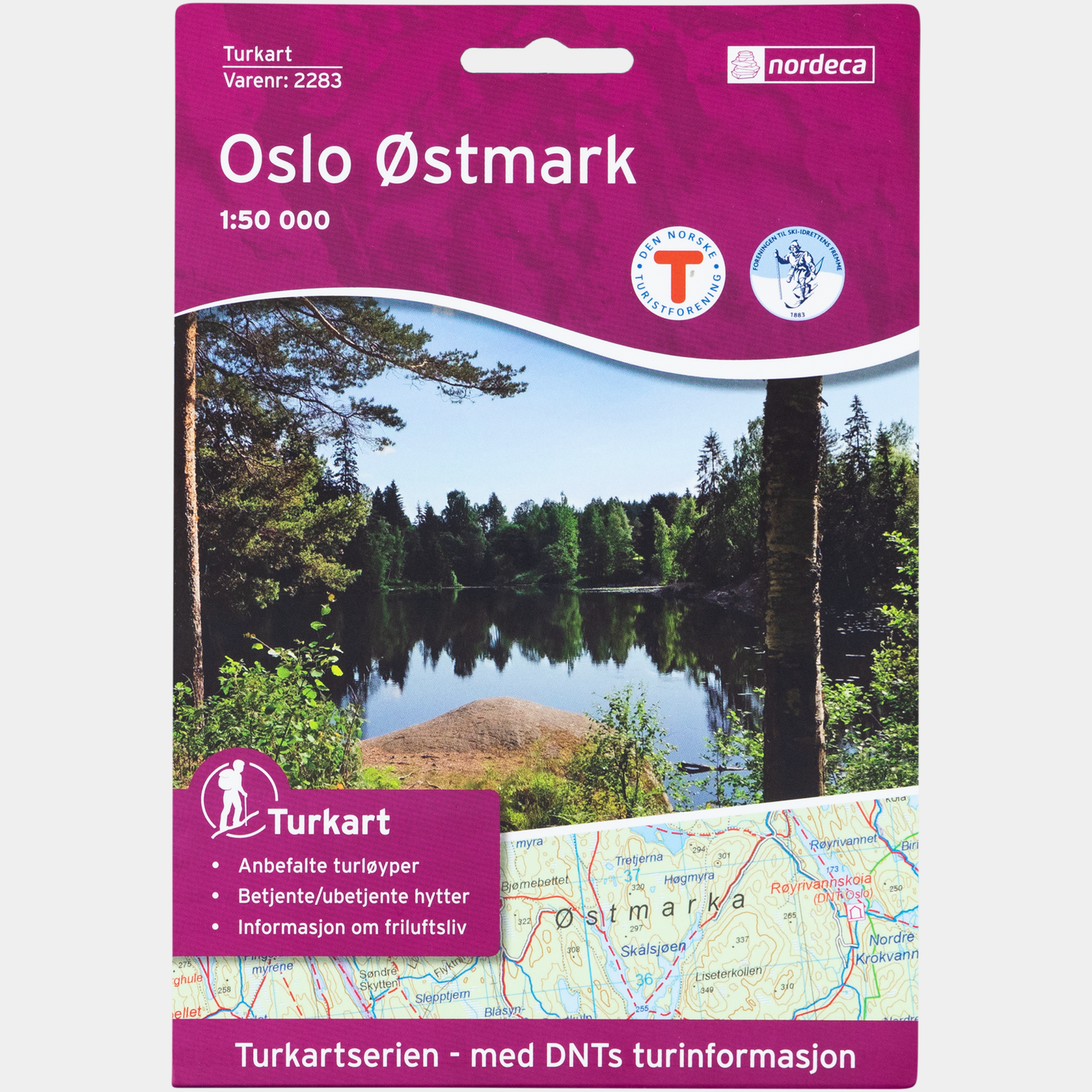 OSLO ØSTMARK 1:50 000 -