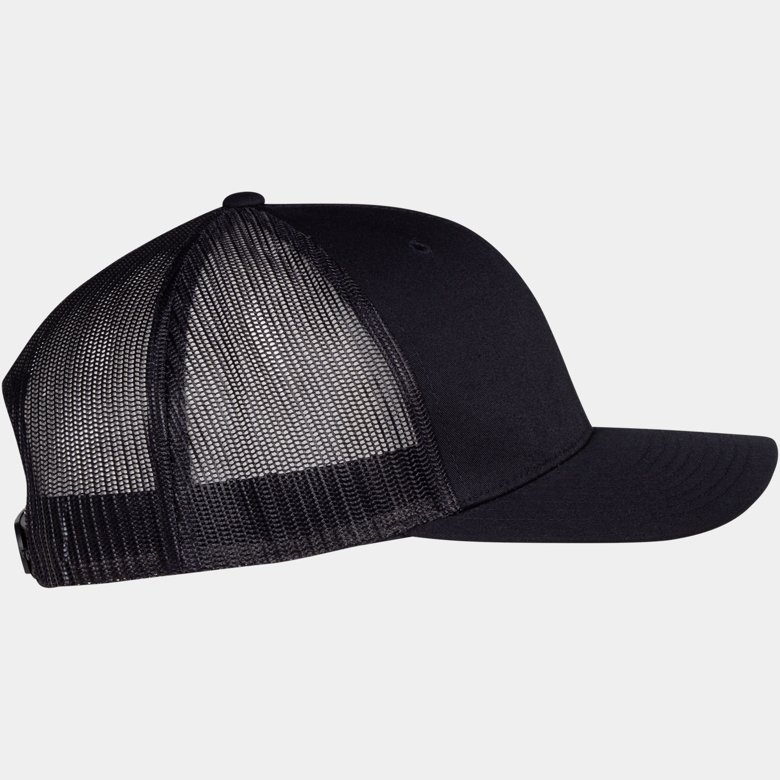 Boné trucker unissex – preto