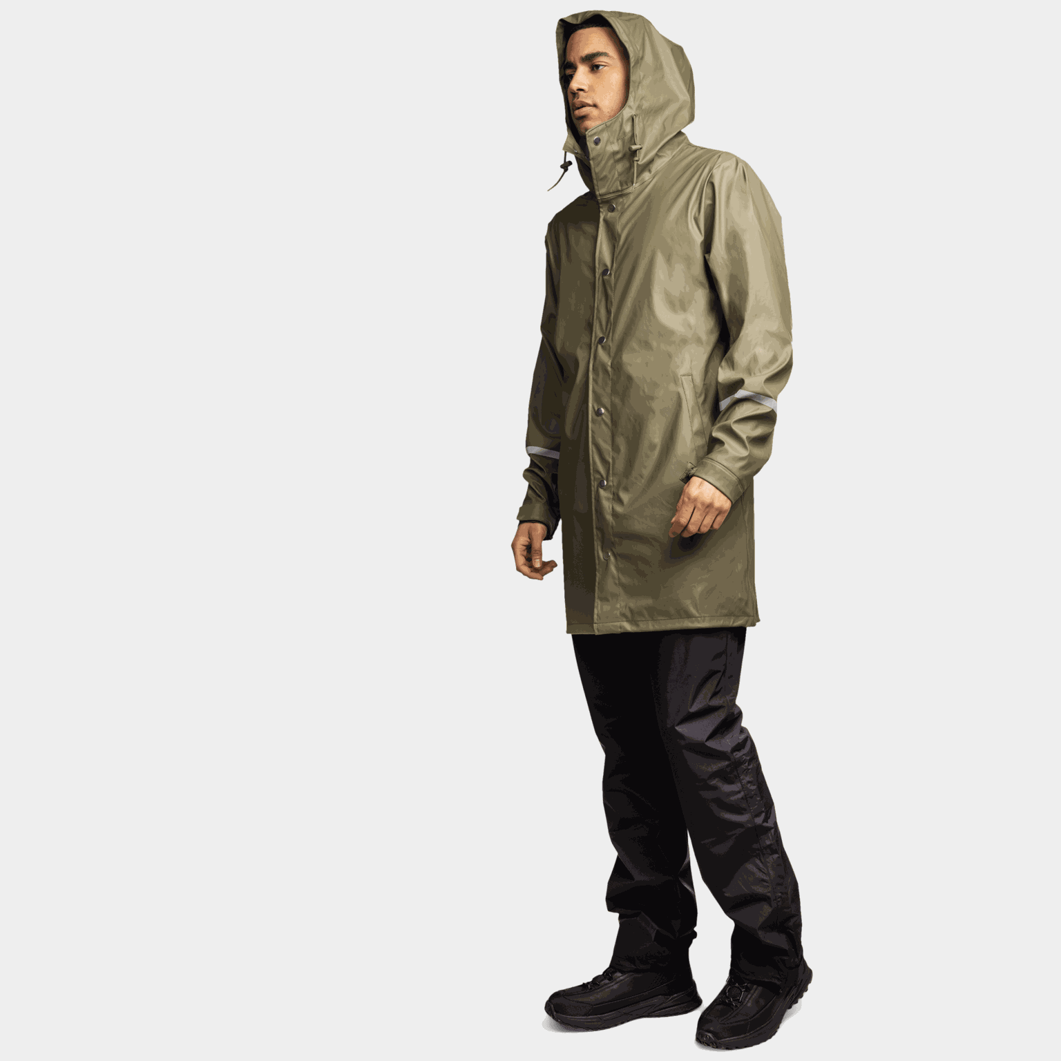  Parka przeciwdeszczowa Lysekile, męska parka przeciwdeszczowa