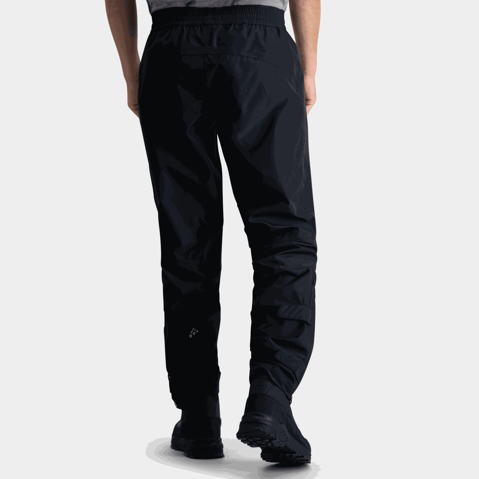  Spodnie rowerowe lub przeciwdeszczowe Commuter Hydro 25 unisex – czarne