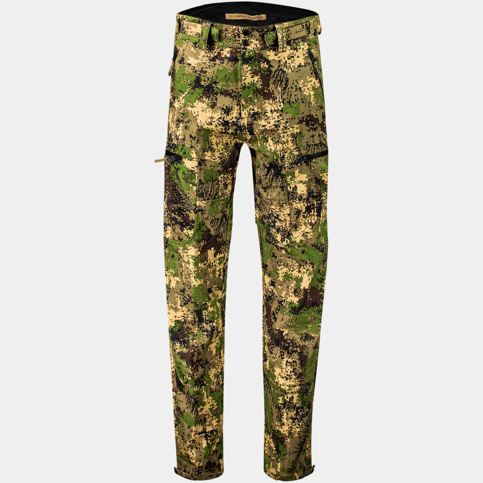  Pantaloni da caccia softshell da uomo - verdi