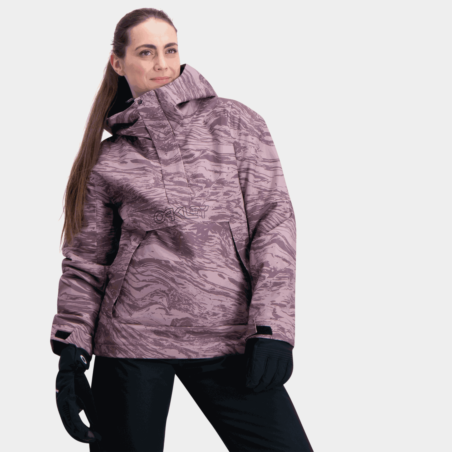 Alpine TNP TBP 24/25 geïsoleerde anorak snowboardjas, dames anorakjas - meerkleurig