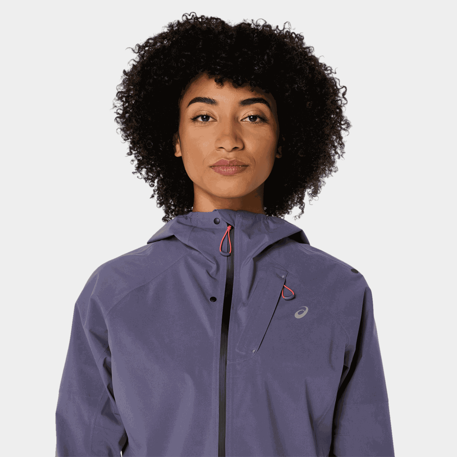  Veste imperméable Metarun, veste de running, femme - Violet