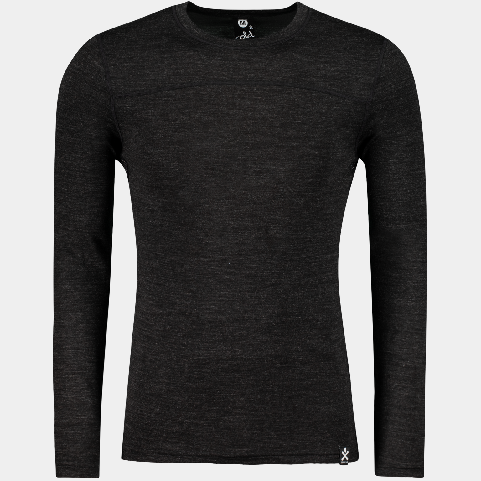  Base Crew, pull en laine ici - noir