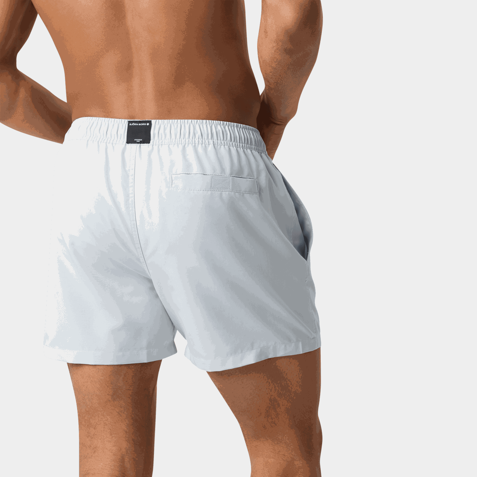  Bermuda Borg Solid, Moda Praia Masculina