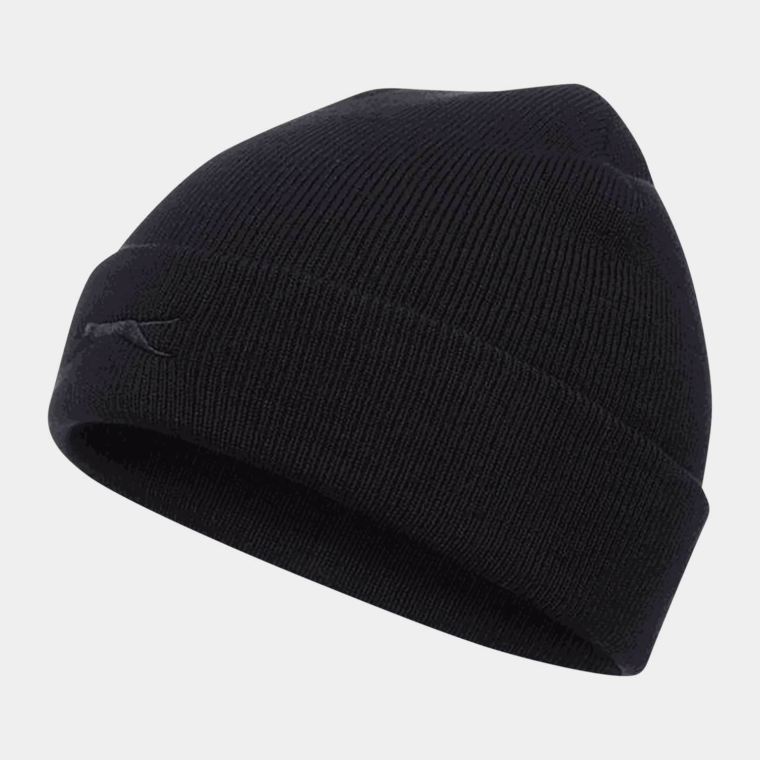  Gorro de tricô infantil - Preto