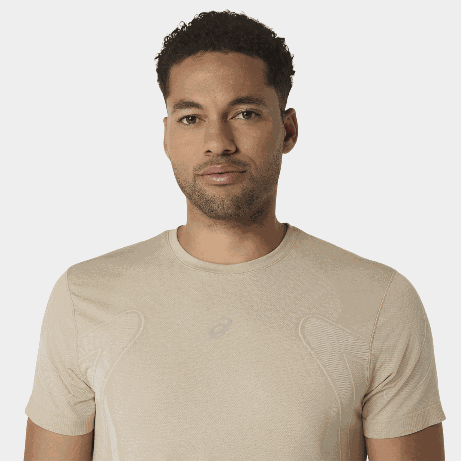 Road Seamle Short Sleeve Short Sleeve Top, treningstrøye, herre - Hvit