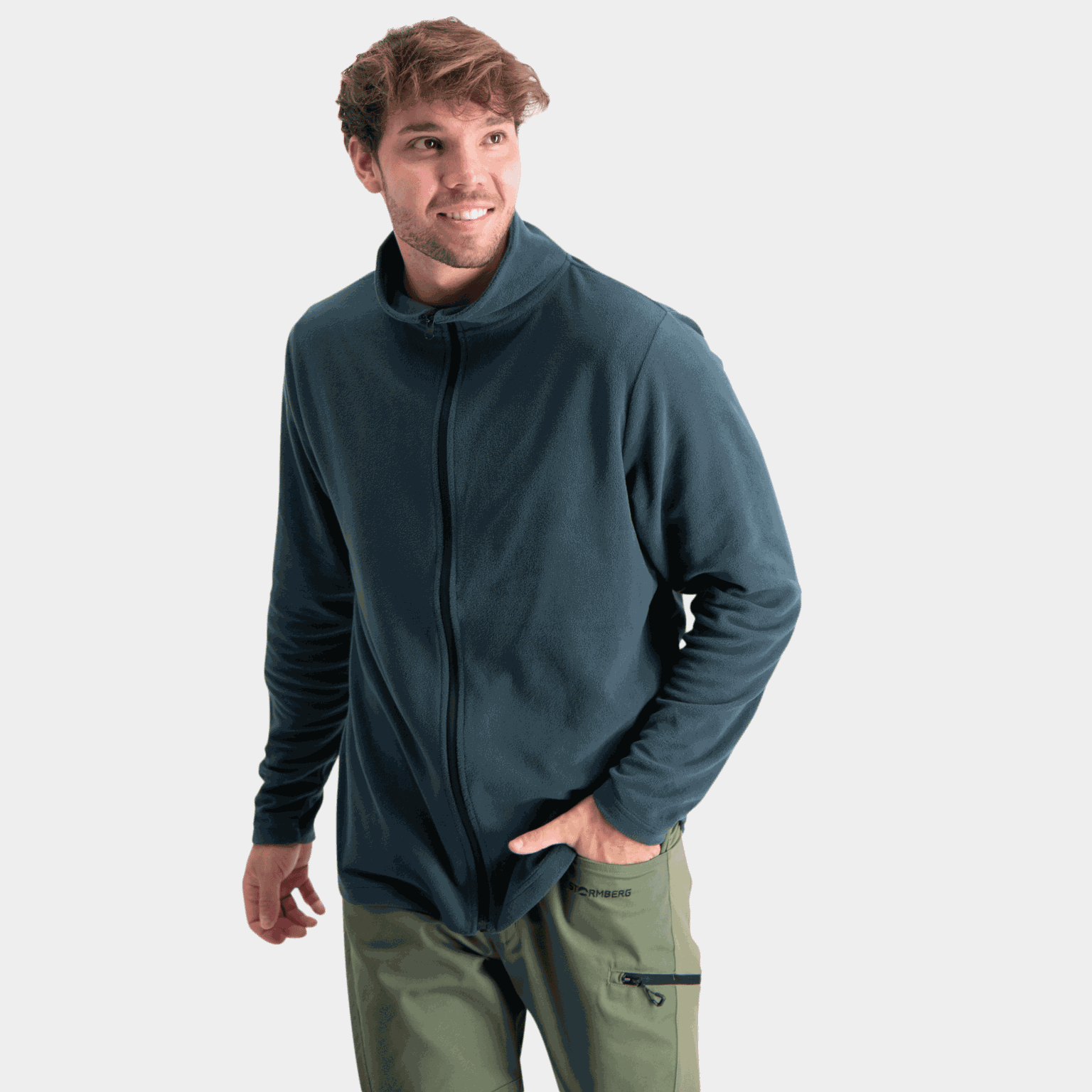  Hesseng fleece bunda, fleecová bunda pro muže