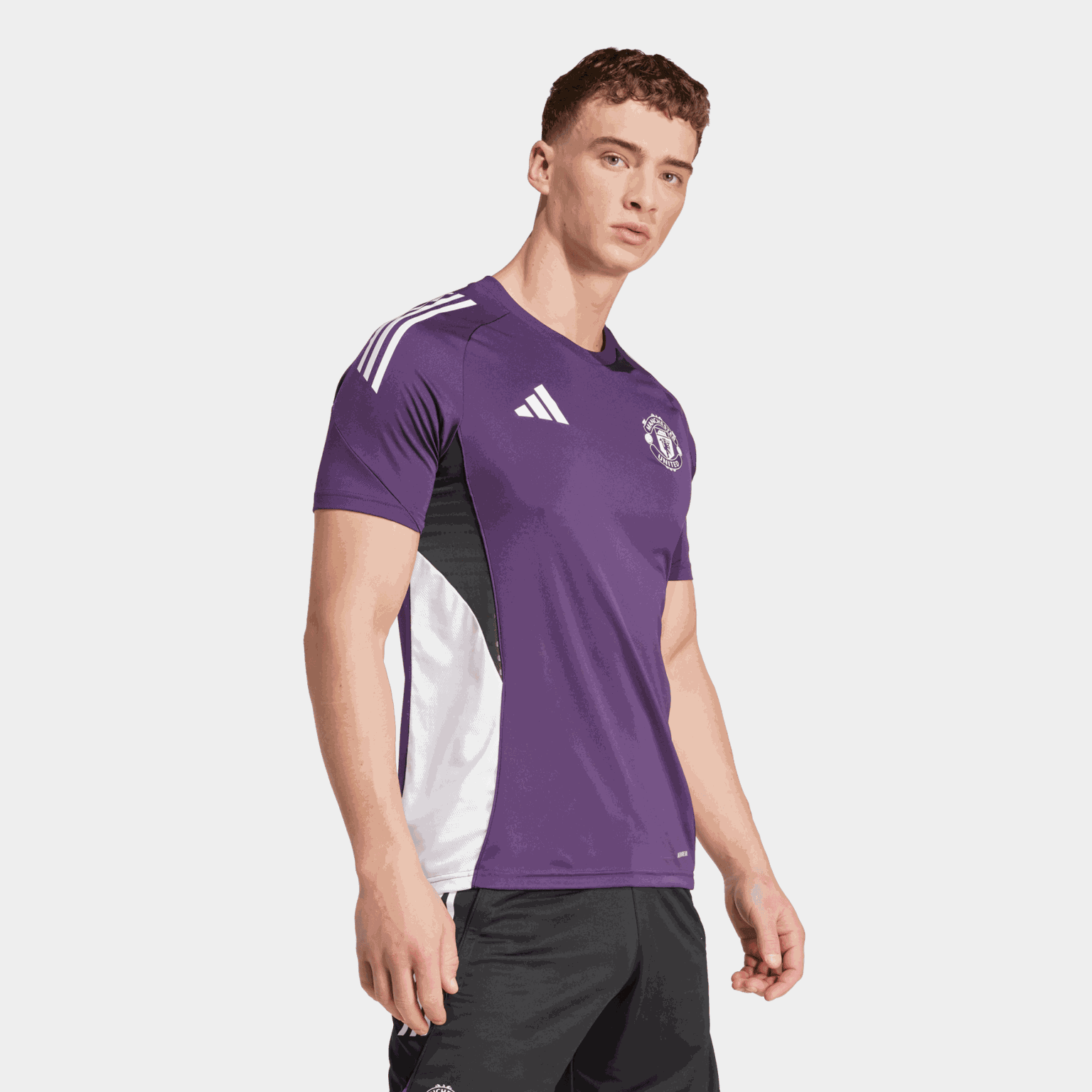 Manchester United Training Jersey 2025/26, treningstrøye, herre - Lilla