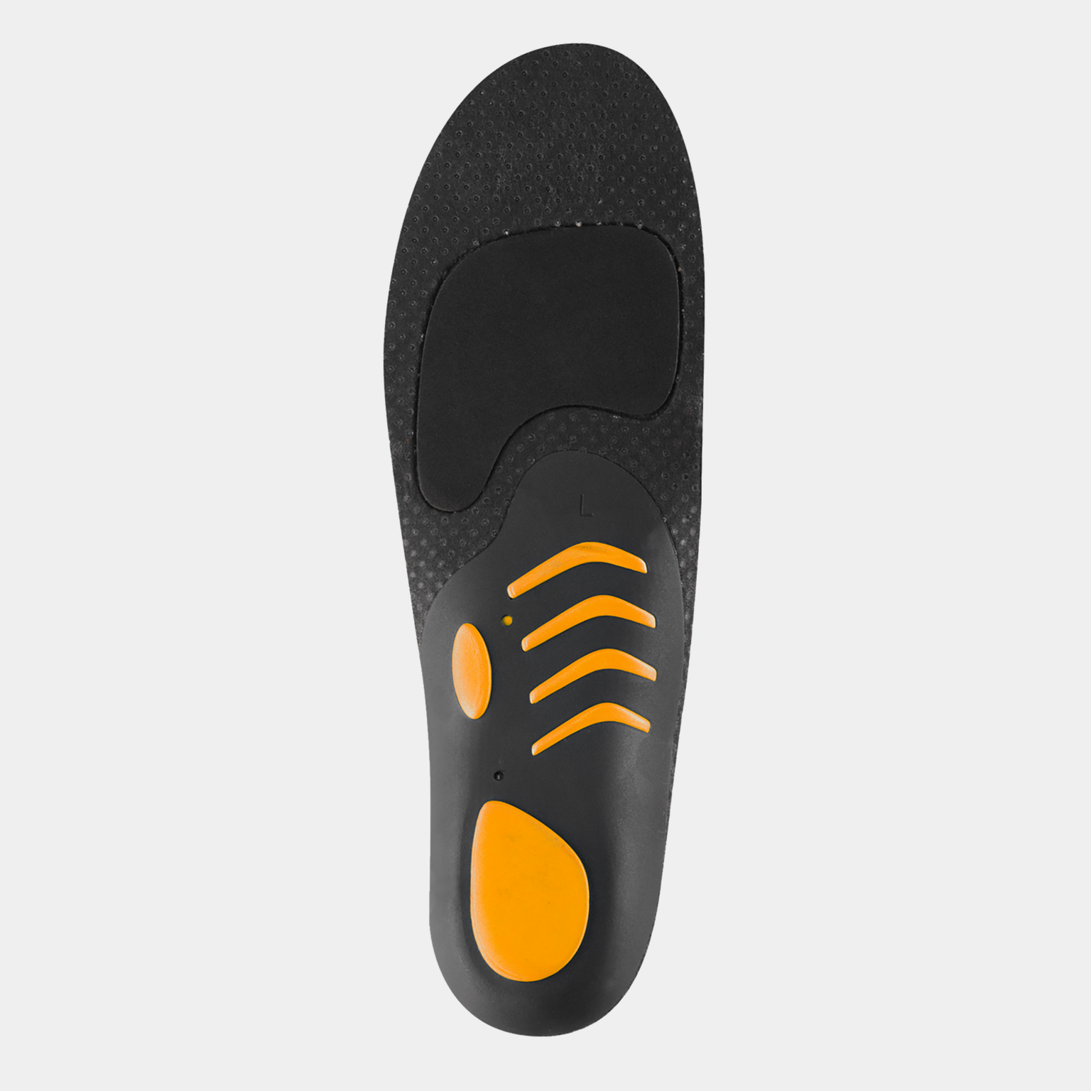 Palmilha Alpine para estabilidade ideal, suporte de arco alto, tamanho 24/25, unissex - azul