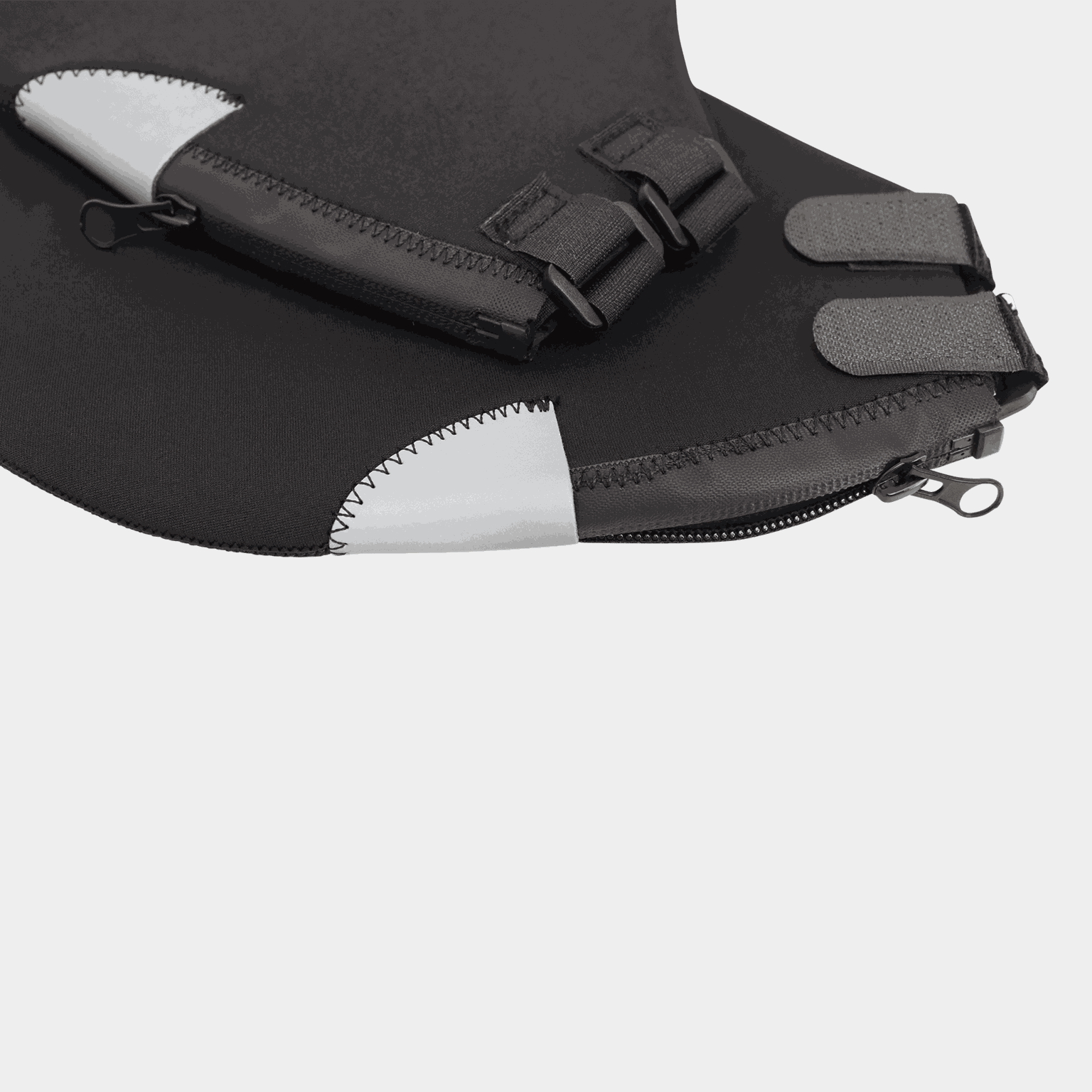  Gants de guidon Ultimate Bar Mittens 24/25, unisexes - Noirs