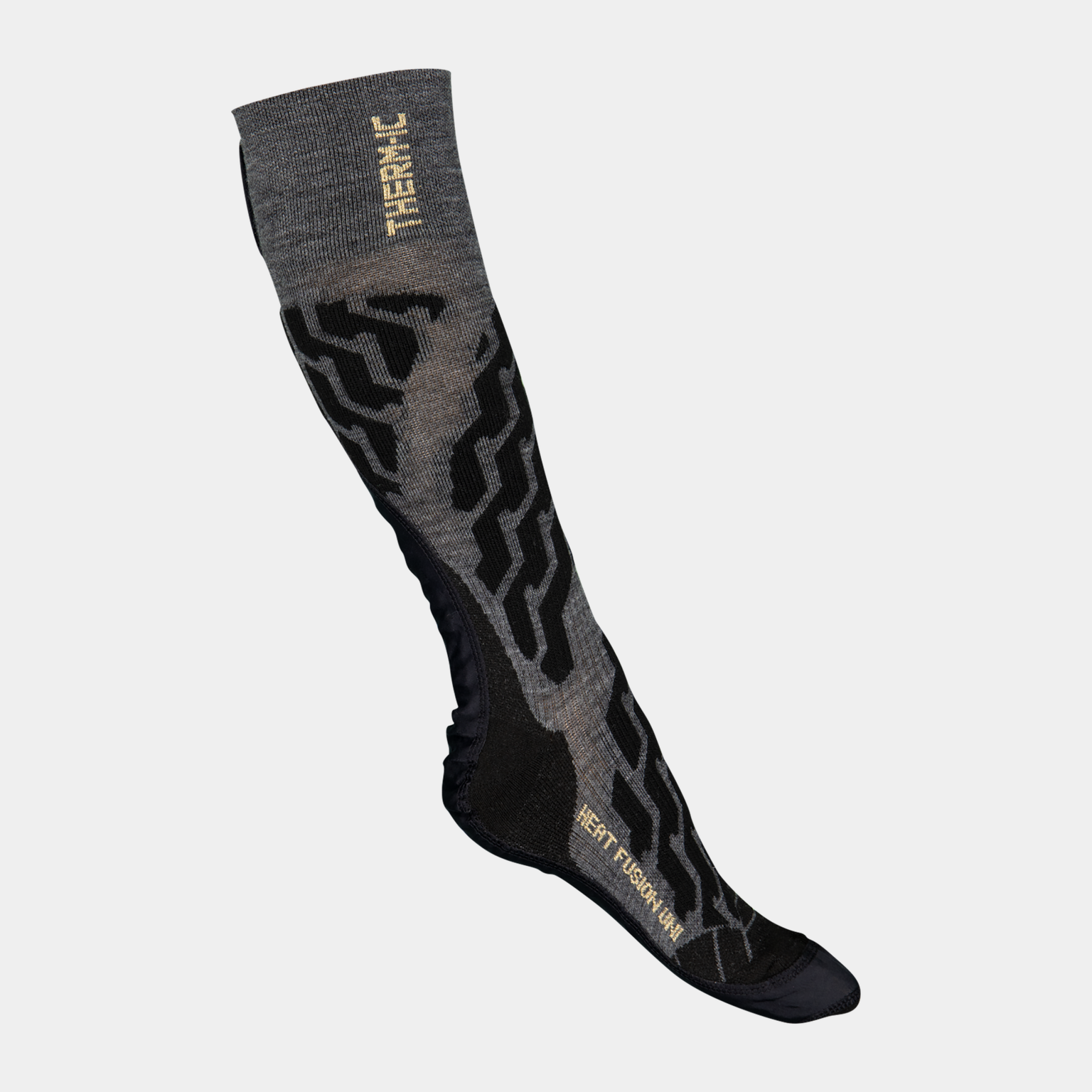 Conjunto de Meias Aquecidas Powersock – UNI + Pacote com 1200 (24/25 unidades), Unissex – Pretas