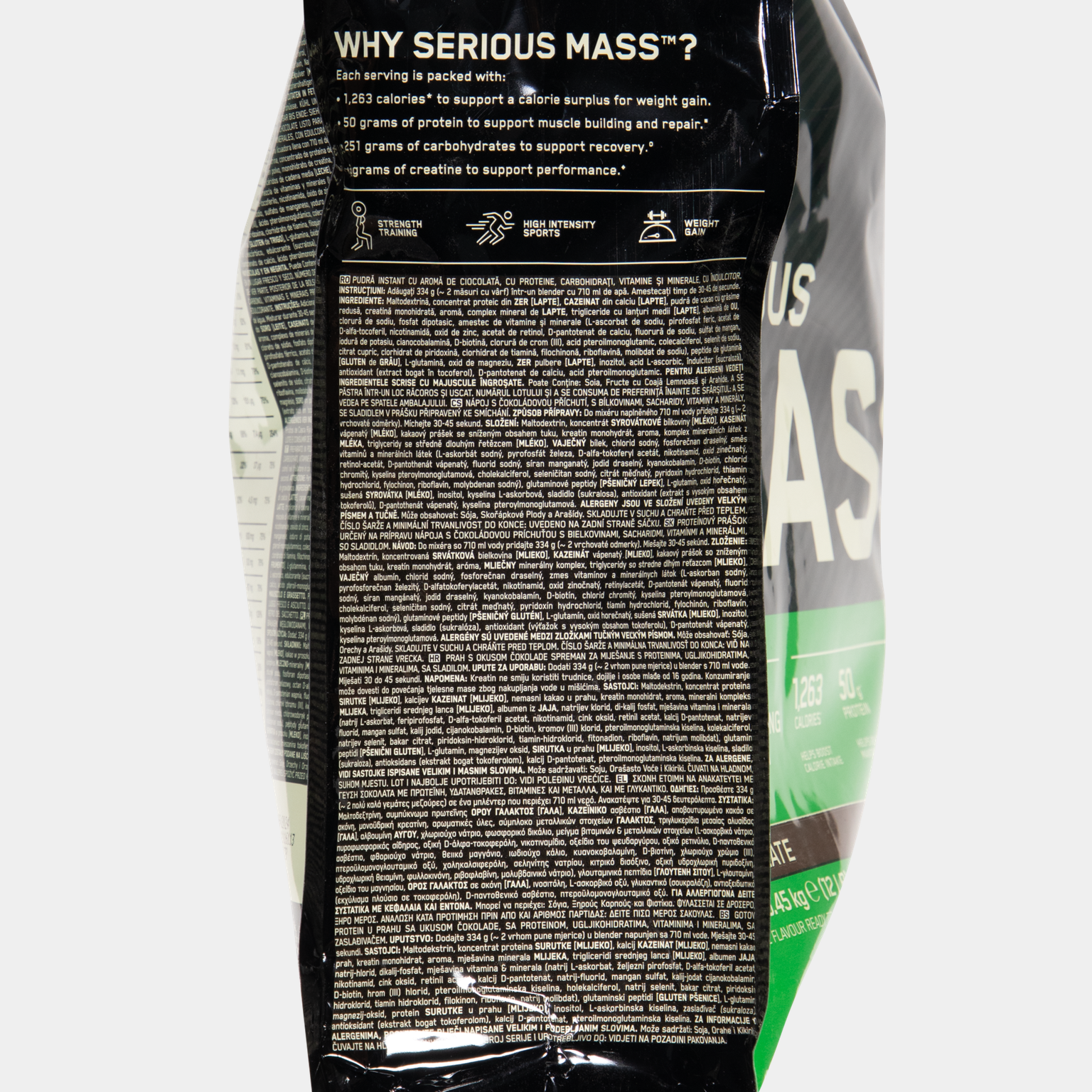  Serious Mass fehérjepor 5450 g