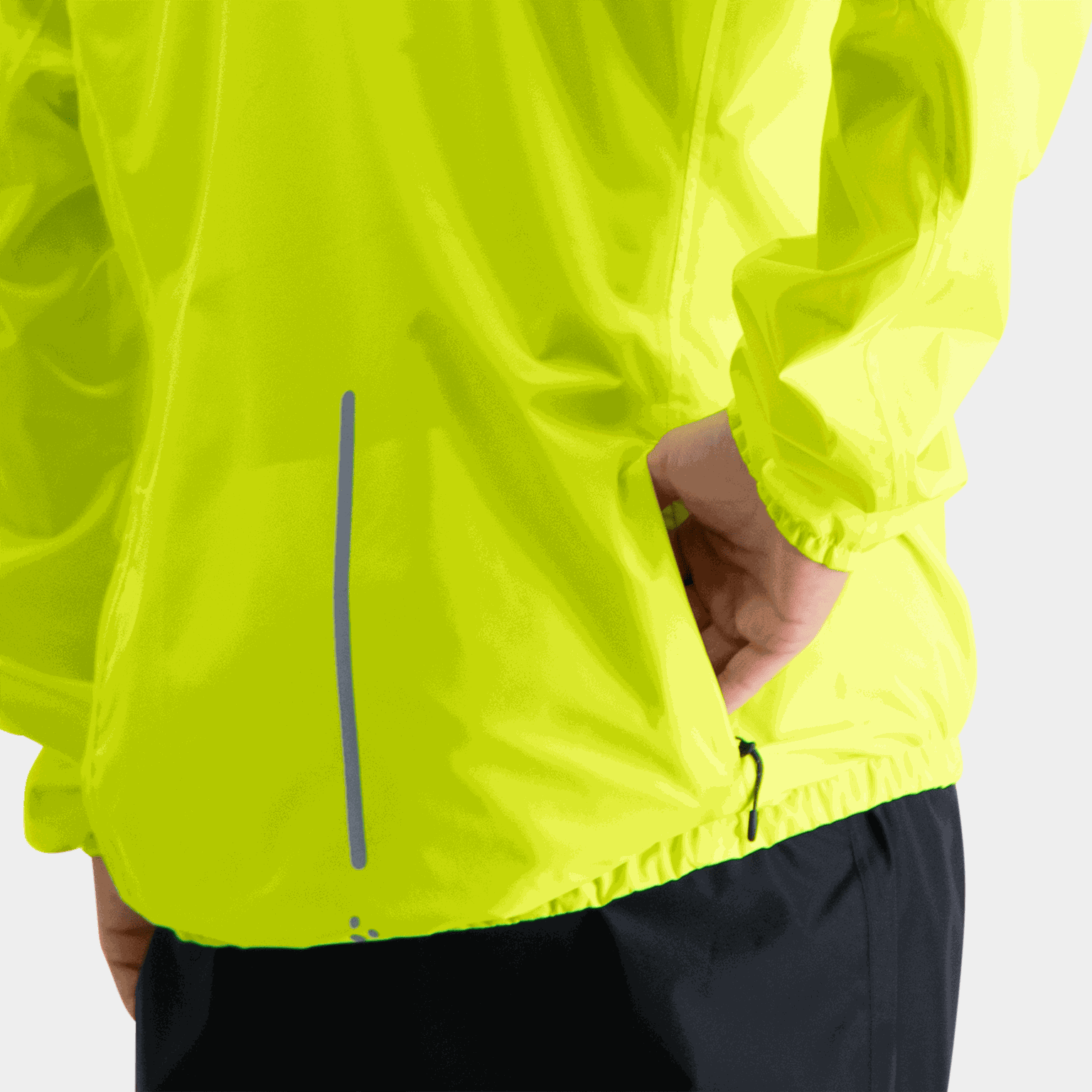  Kurtka rowerowa Commuter Hydro Jacket 25 wodoodporna – żółta