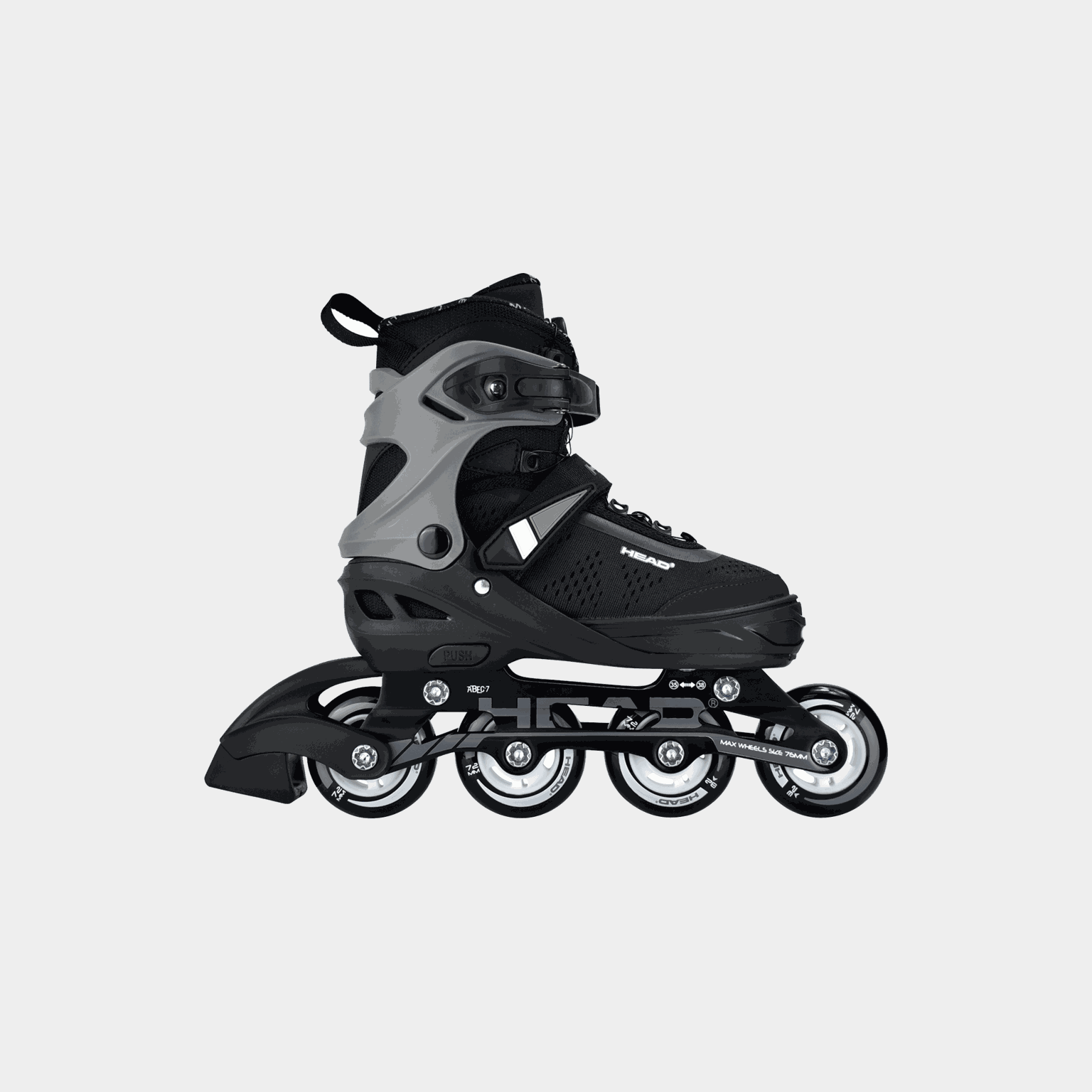 Head Essence 70 Adjustable Inline Skate 24/25, justerbar inlineskøyte barn/junior